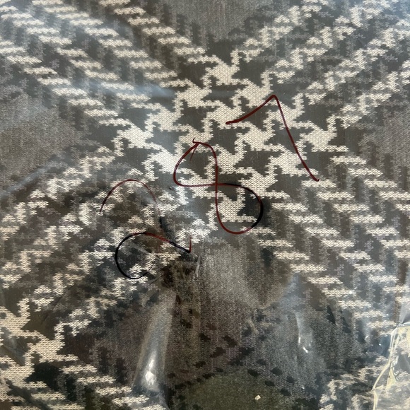 Lane Bryant Skirt Women's Gray Plaid Above Knee Zipper Straight & Pencil 14 - Picture 10 of 10